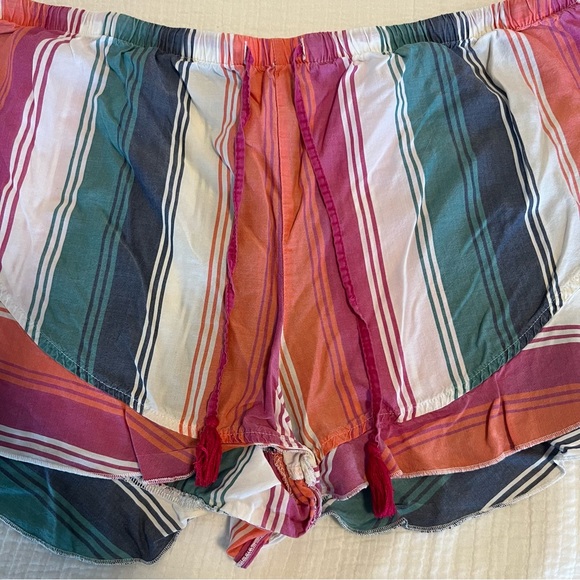 Striped Pajama Shorts - Picture 5 of 10